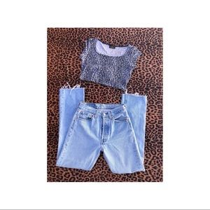 Vintage 80s high waisted Levi’s